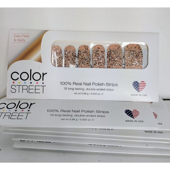 Monte Carlo Jackpot Color Street 100% Real Nail Polish Strips Retired Set - Picture 5 of 6